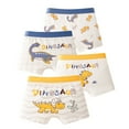 thumbnail image 1 of Alkepwun Boys Cotton Boxer Briefs Cute Cartoon Print Underwear Soft Comfortable Breathable Underwear 4-pack Baby and Toddler Potty Training Underwear Birthday Gift for Kids, 1 of 3