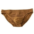 thumbnail image 1 of Alkepwun Men's Casual Solid Color Fashion Waist Sexy Underwear Breathable Briefs, Comfortable and Stylish Mid-Waist Underwear for Everyday Wear or Special Occasions, 1 of 2
