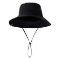 thumbnail image 1 of Alkepwun Bucket Hat Quick Dry Packable Adjustable Windproof Drawstring Sun Hats Unisex Wide Brim UV Protection Waterproof Boonie Cap for Fishing Hiking, 1 of 4