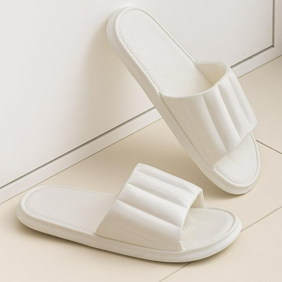 Alkepwun Cloud Slides for Women and Men Soft Cloud Slippers,EVA Non-slip Pillow Slippers, Quick Dry Shower Shoes for Bathroom, Swimming, Beach, Indoor and Outdoor Pillow Slides