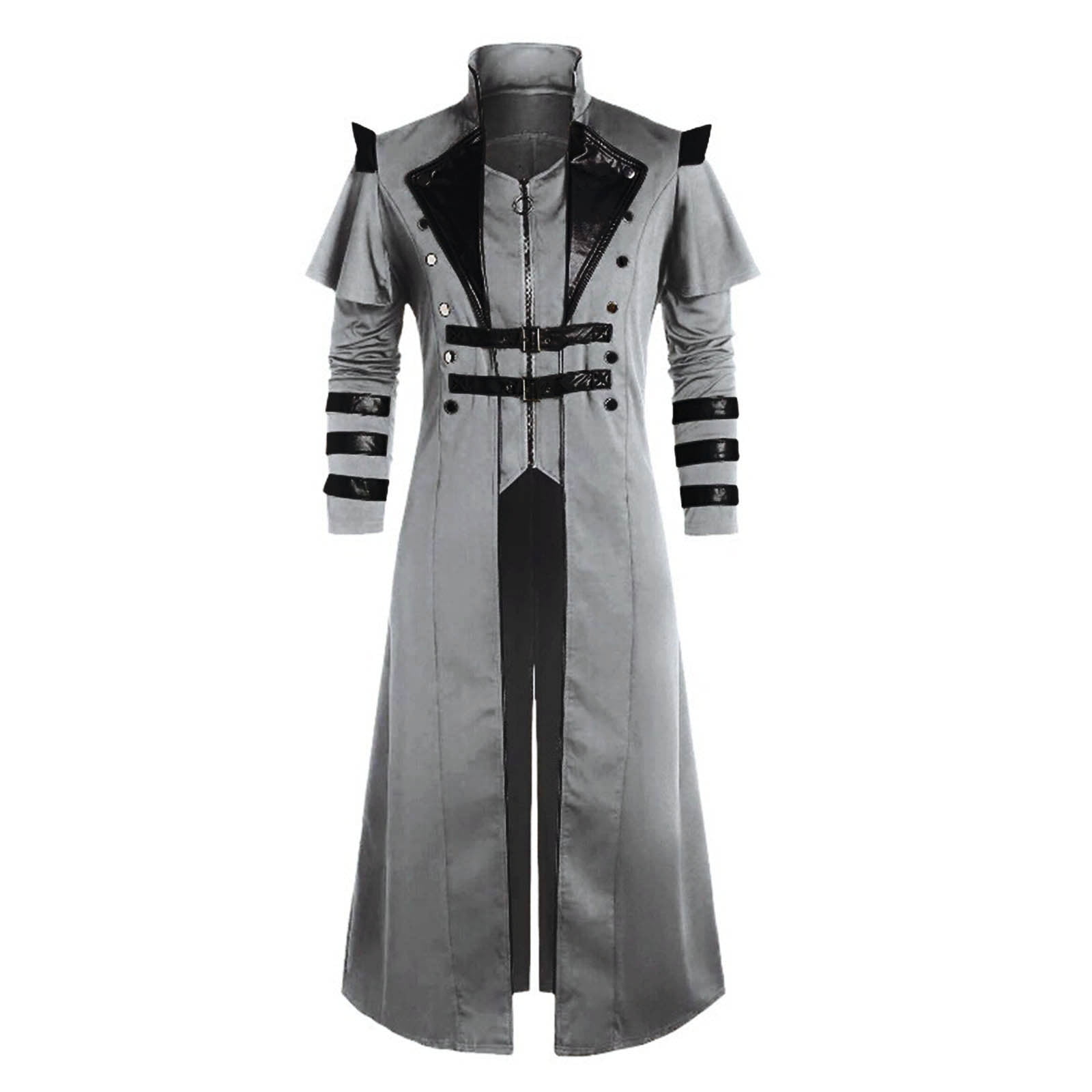Halloween Medieval Costumes Steampunk Long Trench Coat Gothic Victorian Vintage Tailcoat Jacket Mens Double Breasted Zipper Coat Medieval Men S Steam Halloween Medieval Costumes Steampunk Long Trench Coat Gothic Victorian Vintage Tailcoat Jacket Mens Double Breasted Zipper Coat Medieval Men S Steam