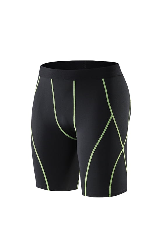 Compression Shorts Men Athletic Workout Running Performance Baselayer Underwear High Stretch Breathable Sweat Wicking Training Yoga Pants