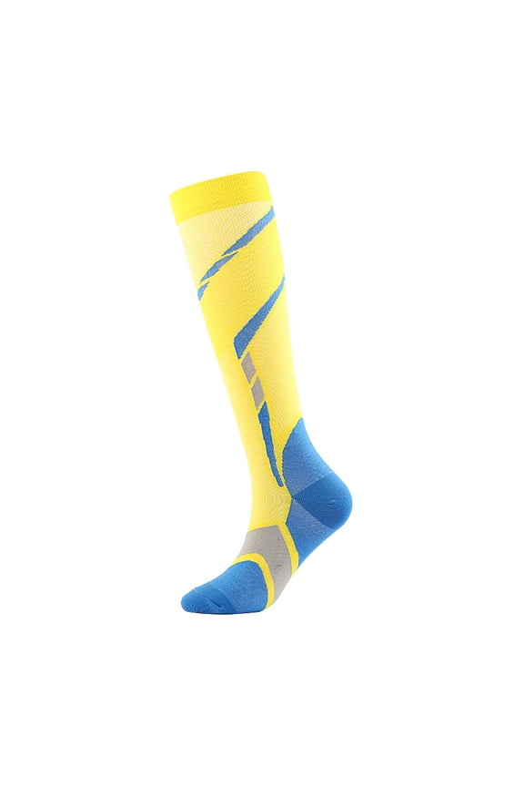 Compression Socks for Flying Men's and Women's Fitness Sports Massage Design Jumping Rope Yoga Calf Socks Running Sports Protective Muscle-Support Keen Socks
