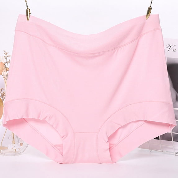 Alkepwun Cotton Underwear for Women Soft & Thin No Show Modal Underwear Quick Dry Panties for Summer Plus Size on Clearance