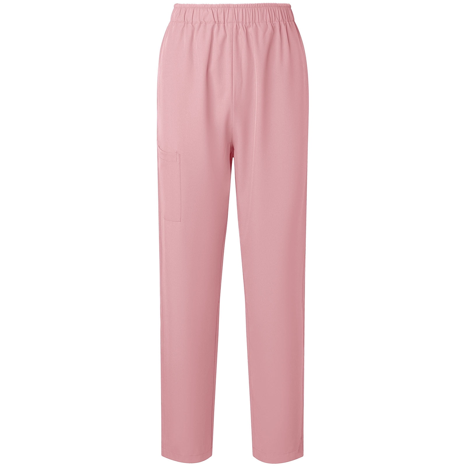 Funky Fun Design Metallic Fabric Pocket Stretch Straight Pants