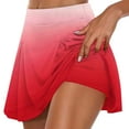 thumbnail image 1 of Alkepwun Golf Skorts Skirts for Women with Inner Shorts Casual Ombre Mini Skort Summer Lightweight Modest Tennis Skirts for Women, 1 of 5