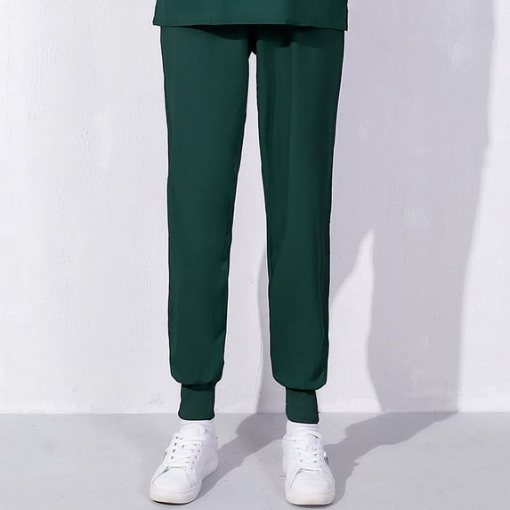 Alkepwun Scrub Pants for Women - Medical Nursing Scrub Joggers for Women - Stretch Elastic Waist Scrub Bottoms Nurse Gifts