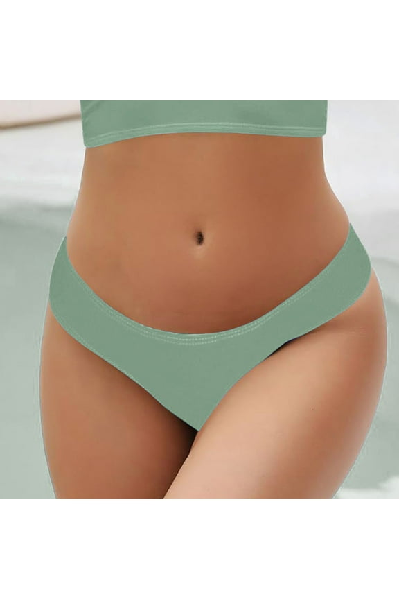 Sexy Bikini Bottoms for Women Low Rise Swim Bottom Cheeky Swimsuit Brief Tankini Bathing Suit Bottoms Only