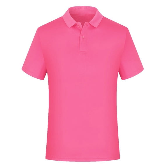 Alkepwun Shirts for Kids Solid-Color Summer Collared Button-Down Short-Sleeve Tops Lightweight Breathable Moisture Wicking Dry Fit Golf Shirts
