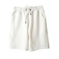 thumbnail image 1 of Alkepwun Shorts for Women Casual Summer Drawstring Cargo Short Athletic Running Workout Baggy Lounge Sweat Shorts with Pockets, 1 of 4