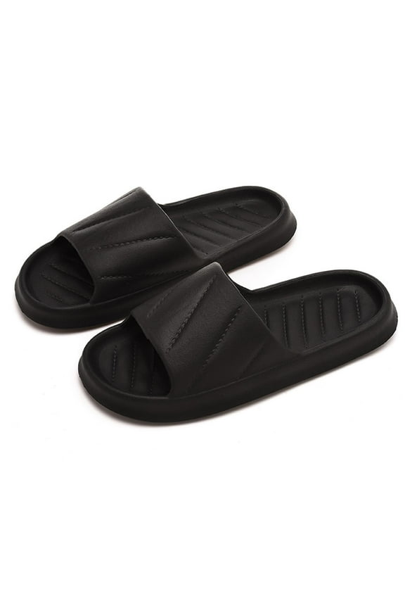 Shower Shoes Slide Cloud for Women and Men Bath Slippers Open Toe Sandals Bathroom Pool Non-Slip Quick Drying Slide Slippers