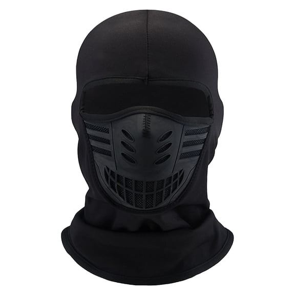 Alkepwun Ski Mask Cold Weather Full Head Cover Balaclava Ski Mask Water Resistant Windproof Fleece Thermal Face Mask Cycling Motorcycle Neck Warmer Hood Winter Gear for Men Women