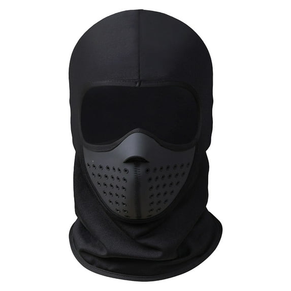 Alkepwun Ski Mask Cold Weather Full Head Cover Balaclava Ski Mask Water Resistant Windproof Fleece Thermal Face Mask Cycling Motorcycle Neck Warmer Hood Winter Gear for Men Women