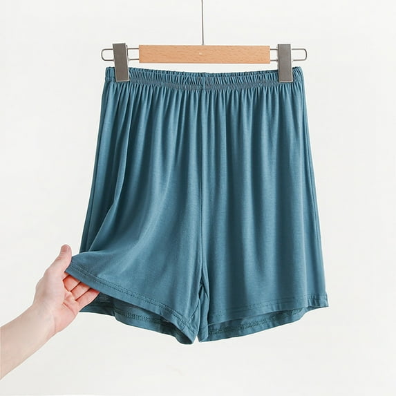 Alkepwun Sleep Shorts for Women Comfy Lightweight Lounge Bottoms Soft Undershorts Cotton Sleepwear Modal Pajama Shorts