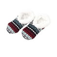 thumbnail image 1 of Alkepwun Slipper Socks for Women Bohemian Style Knit Anti-Slip Short Floor Socks Thick Fleece Lined Warmth House Socks Winter Cozy Christmas Gifts Soft Cozy Windproof Socks, 1 of 4
