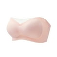 thumbnail image 1 of Alkepwun Strapless Bras for Women Seamless Non-Slip Padded Bandeau Bra Comfort Wireless Tube Top Bralette, 1 of 4