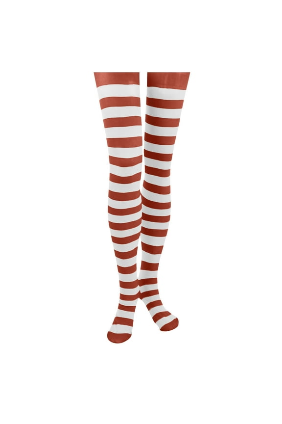 Tights for Girls Color-Blocking Striped Cotton Soft Lightweight Breathable Comfortable Leggings Adorable Fun Witch Costume Stockings