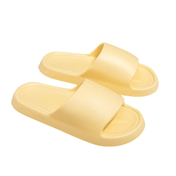 Alkepwun Women Slippers Unisex Comfy Extra Soft Pillow Pool Shower House Slipper Summer Non Slip Cloud Sandals Indoor Outdoor Beach EVA Open Toe Soft Spa Bath Gym Sandals