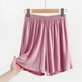 thumbnail image 1 of Alkepwun Womens Pajama Shorts Lightweight Elastic Waist Modal PJ Bottoms Summer Lounge Shorts Under Dress Shorts Cotton Sleep Shorts, 1 of 6