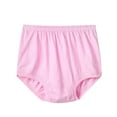thumbnail image 1 of Alkepwun Womens Underwear Solid-Color Cotton Soft Comfortable Breathable High-Waisted Underpants Plus Size Loose-Fit Briefs for Seniors High-Stretch Lightweight Full-Coverage Daily Underwear, 1 of 4