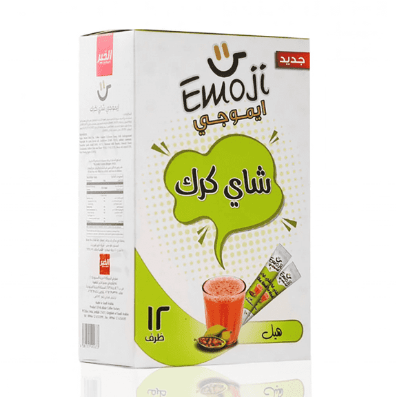Alkhair Instant Karak Tea with Cardamom 240gm 12 Sachets-PC