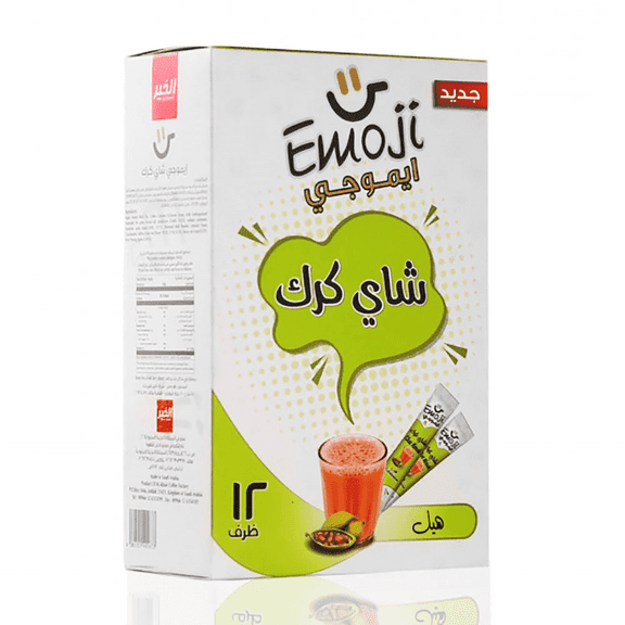 Alkhair Instant Karak Tea with Cardamom 240gm 12 Sachets
