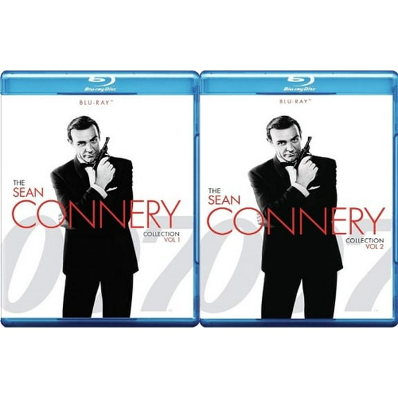 All 6 Original 1962-1971 James Bond Films: 007: The Sean Connery Collection, Vol. 1 & 2: Dr. No through Diamonds are Forever (Blu-ray)