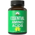 All 9 Essential Amino Acids Supplement. Capsules with 3X More Leucine