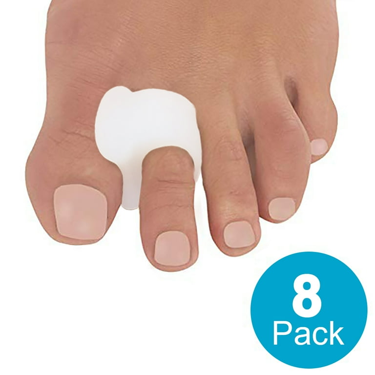 AUQ Gel Toe Separators for Bunions, Pc Spacers Hammer Toe