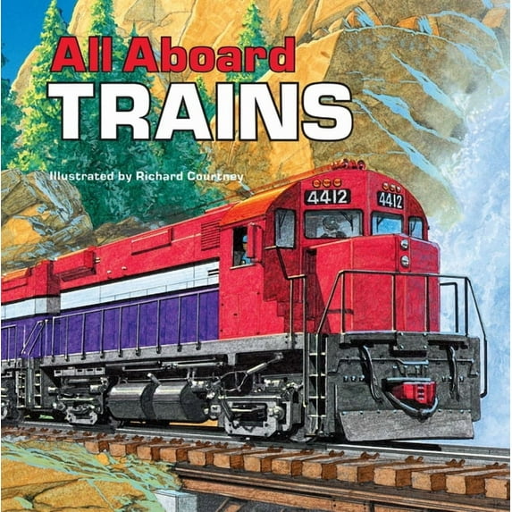 All Aboard 8x8s All Aboard Trains, (Paperback)