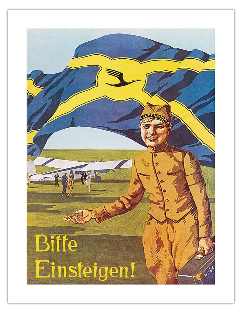 All Aboard! (Bitte Einsteigen) - Lufthansa German Airlines
