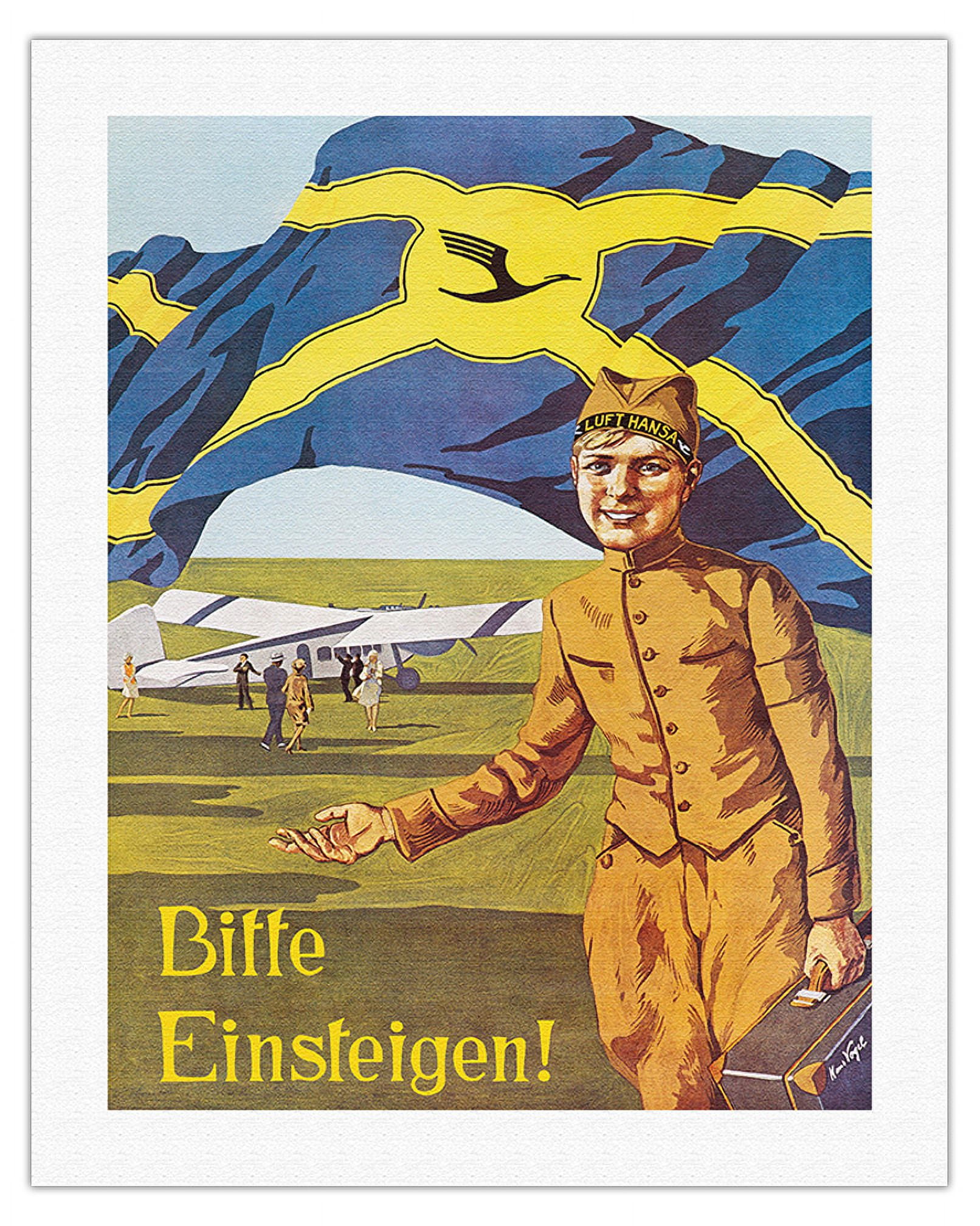 All Aboard! (Bitte Einsteigen) - Lufthansa German Airlines