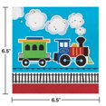 thumbnail image 1 of All Aboard Train Paper Lunch Napkins 16 Count for 8 Guests, 1 of 2