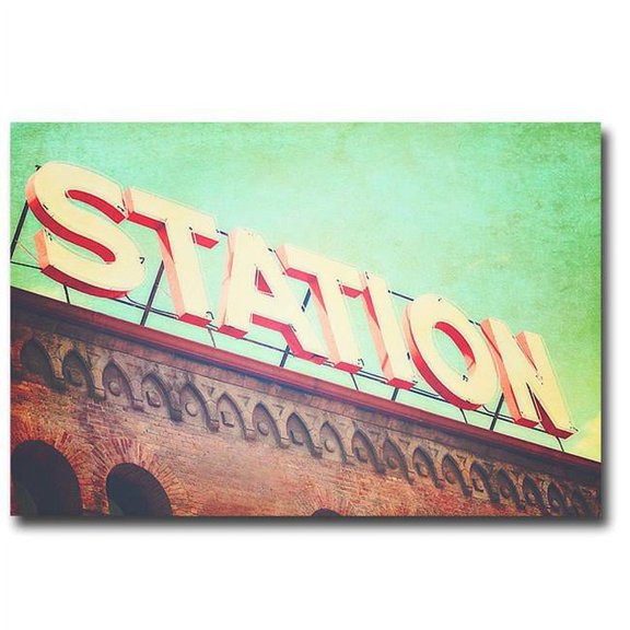 All Aboard by Sylvia Coomes Premium Gallery-Wrapped Canvas Giclee Art - Ready-to-Hang, 24 x 36 x 1.5 in.