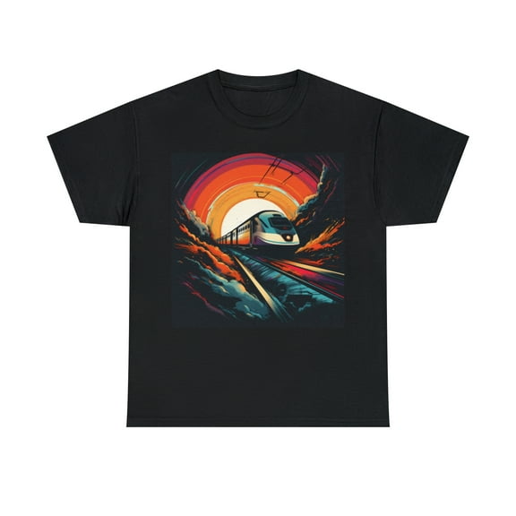 All Aboard the Bullet Train to the Future with Our T-Shirt!
