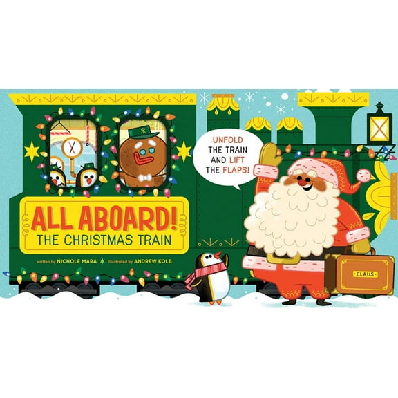 Pre-Owned All Aboard! the Christmas Train (Board Book)