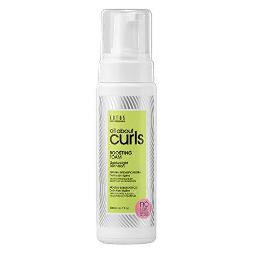 All About Curls Boosting Foam Lightweight Definition Hold Curly