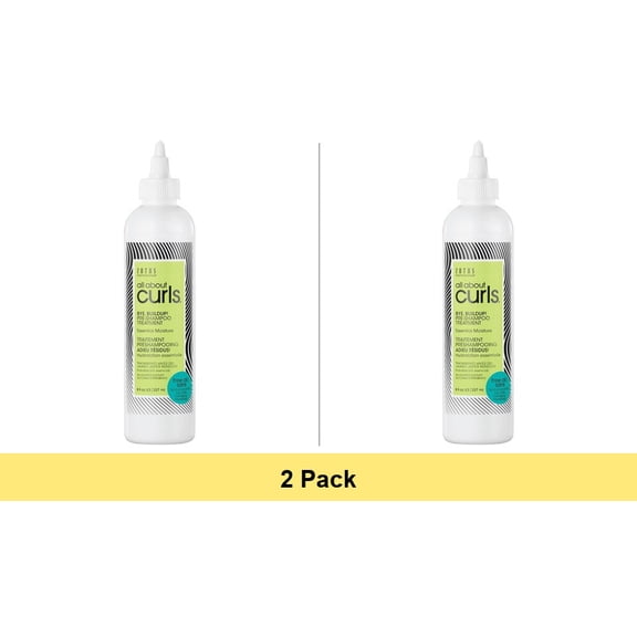 All About Curls Bye Buildup Pre Shampoo Treatment 8 oz - 2 Pack