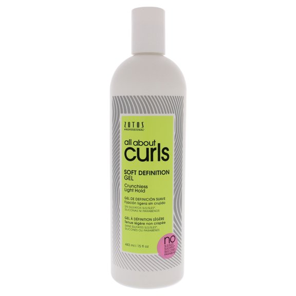 Soft Definition Gel by All About Curls for Unisex - 15.0 oz Gel