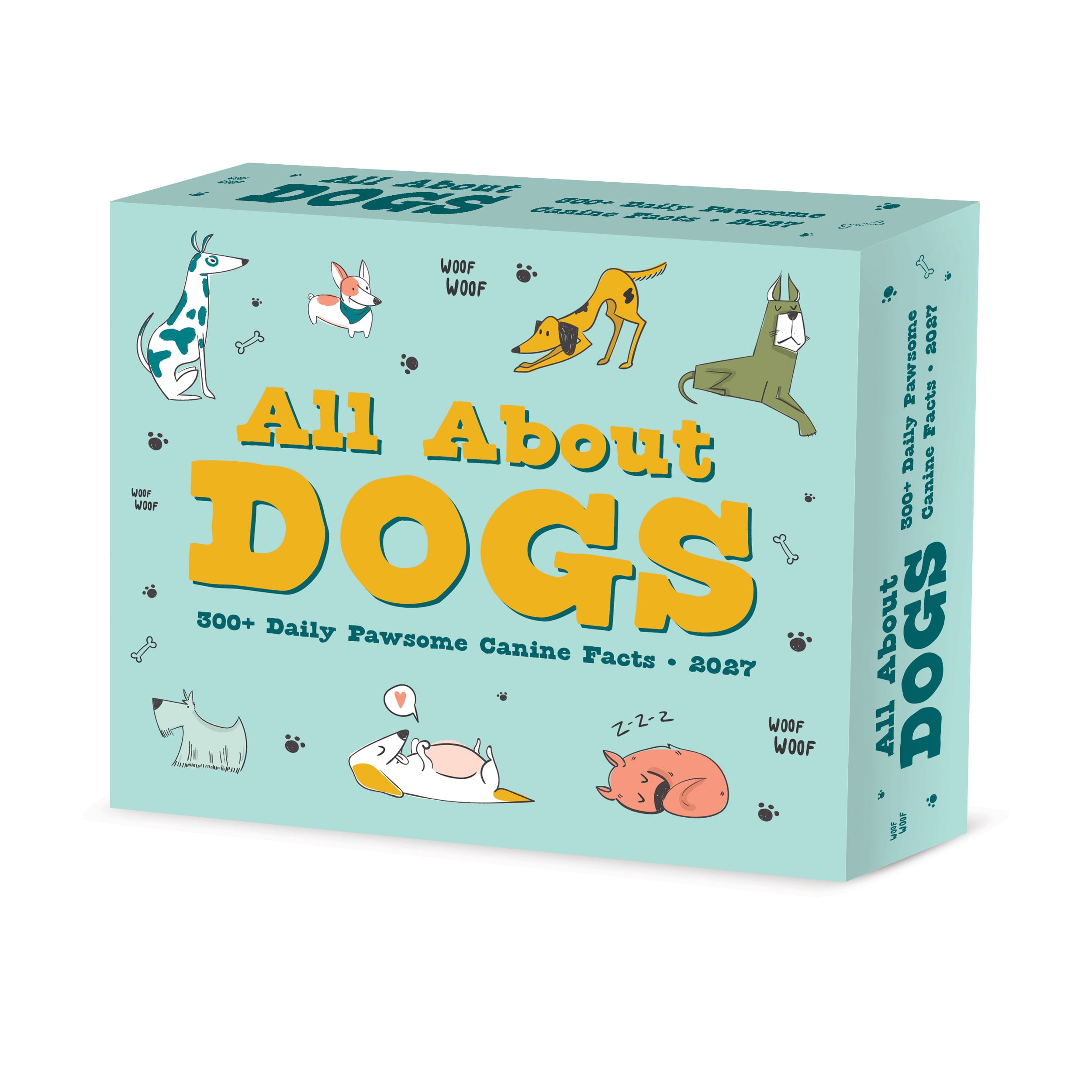 Willow Creek Press, All About Dogs 2027 Box Calendar