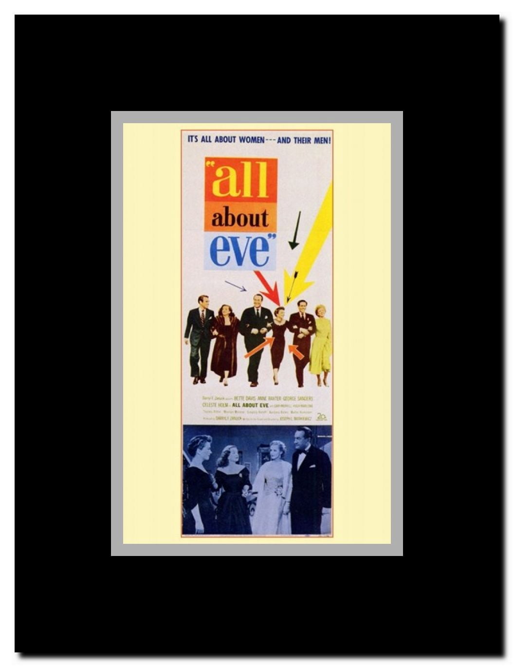 All About Eve Framed Movie Poster