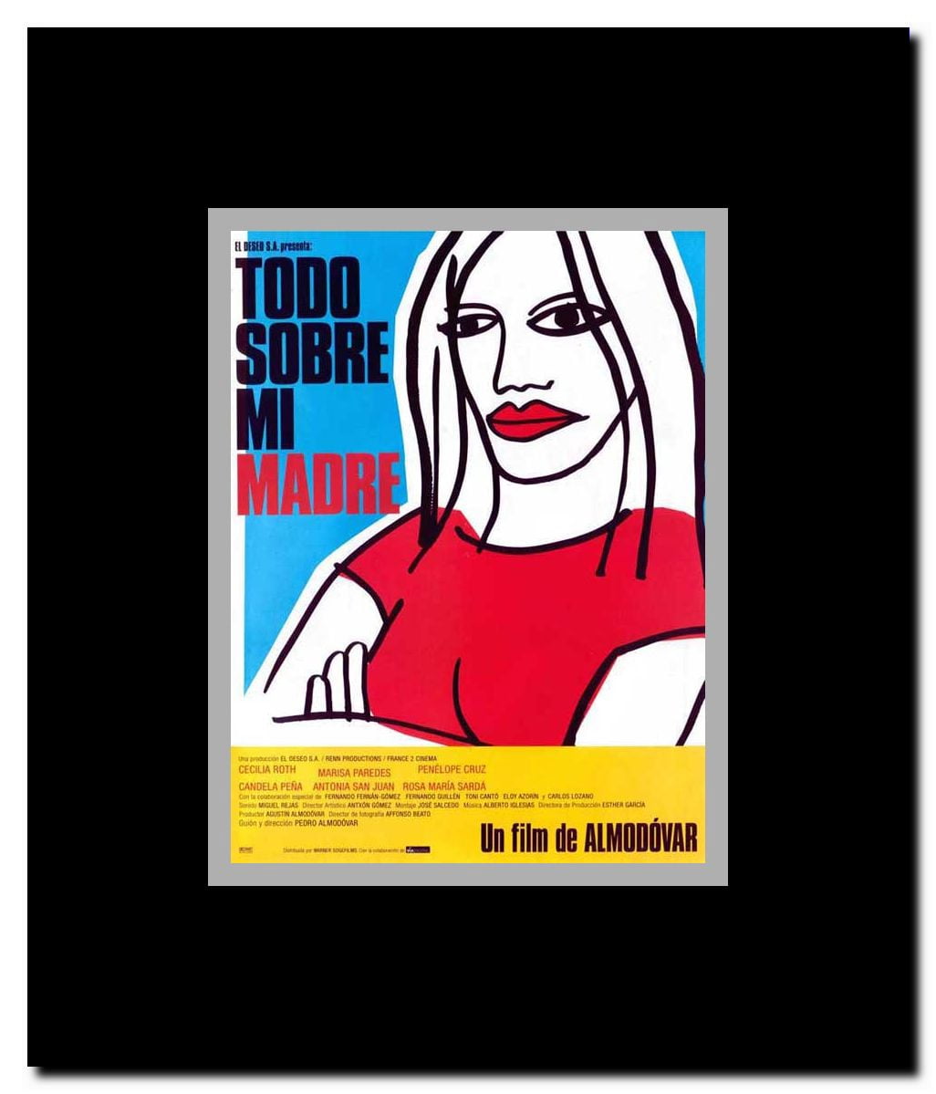 All About My Mother Framed Movie Poster