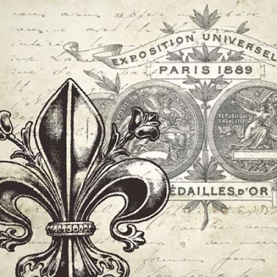 All About Paris I Canvas Art - Tre Sorelle Studios (24 x 24)