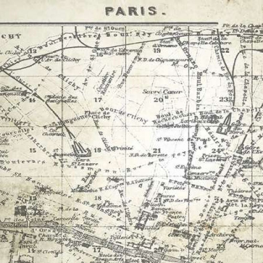 All About Paris IV Canvas Art - Tre Sorelle Studios (24 x 24)