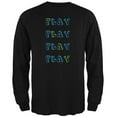 thumbnail image 1 of All About Play Black Adult Long Sleeve T-Shirt - 2X-Large, 1 of 1