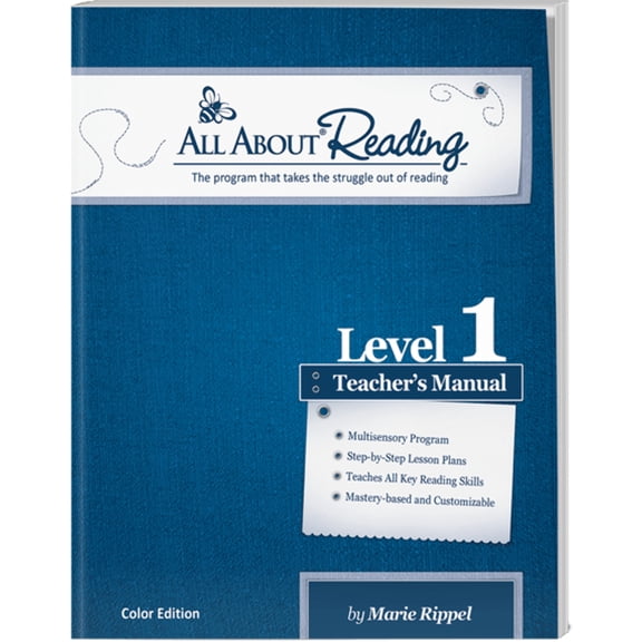Pre-Owned All About Reading Level 1: Teacher's Manual (Color Edition)