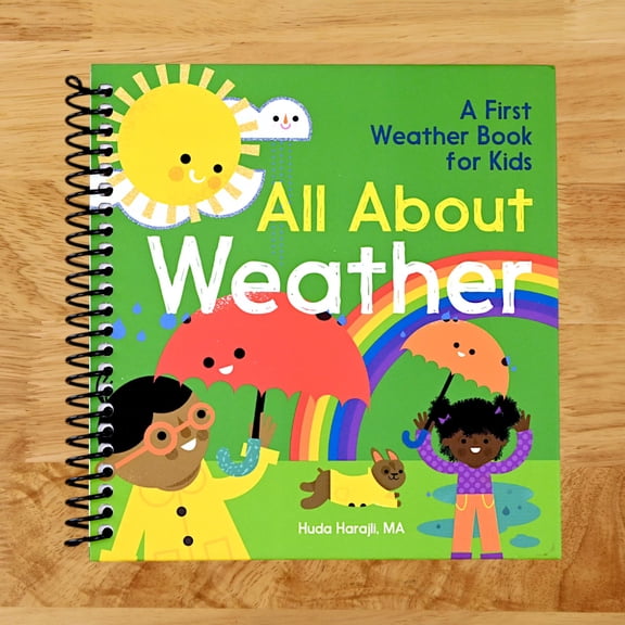 All About Weather : A First Weather Book for Kids (Spiral Bound)