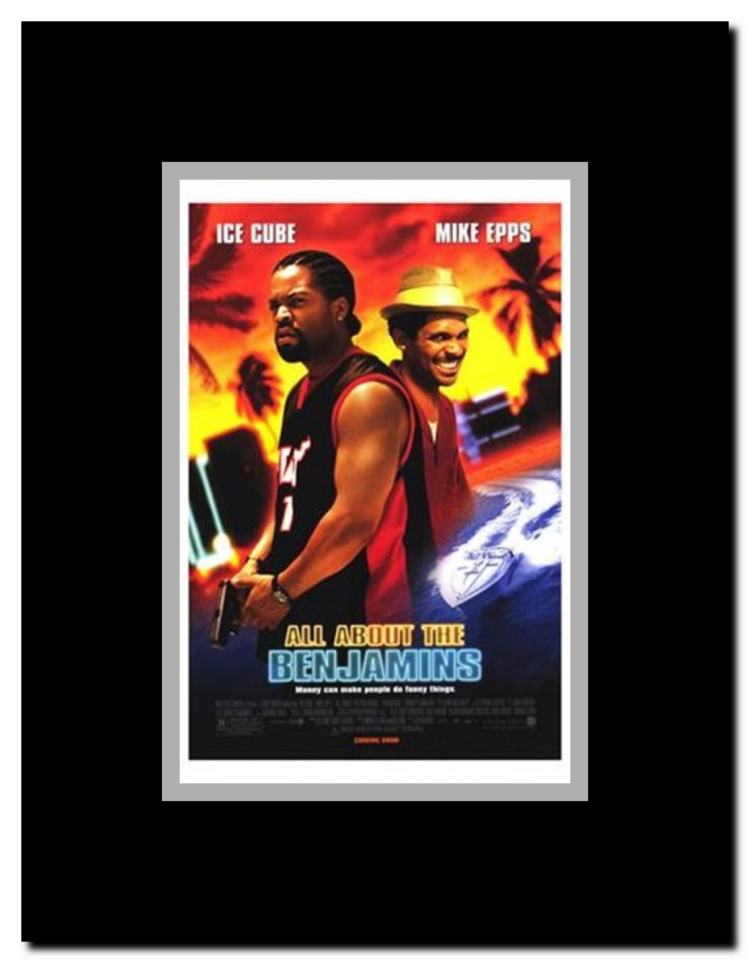 All About the Benjamins Framed Movie Poster