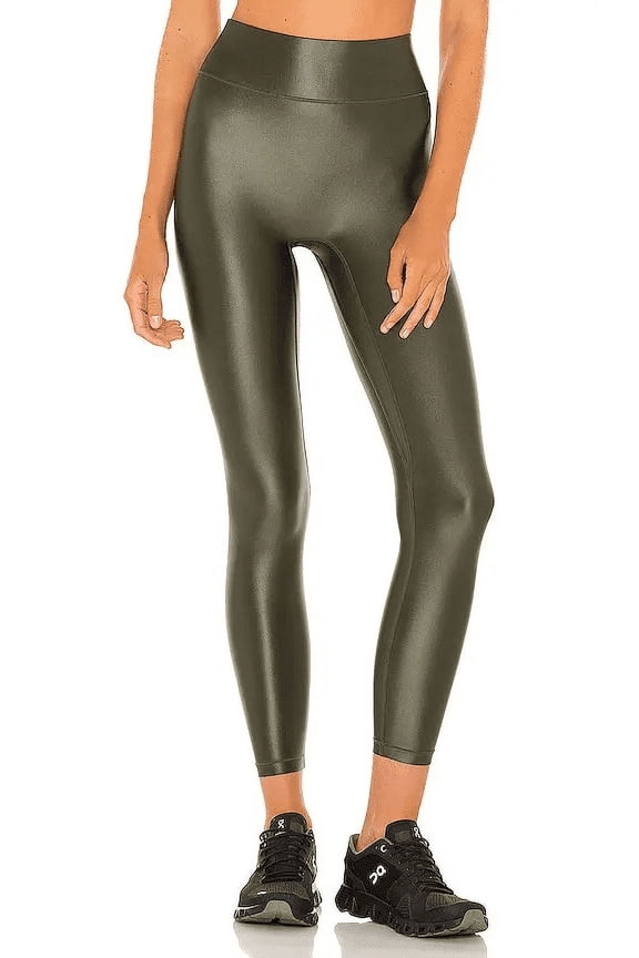 All Access Bandier OLIVE SHINE Women's Center Stage Legging XXL