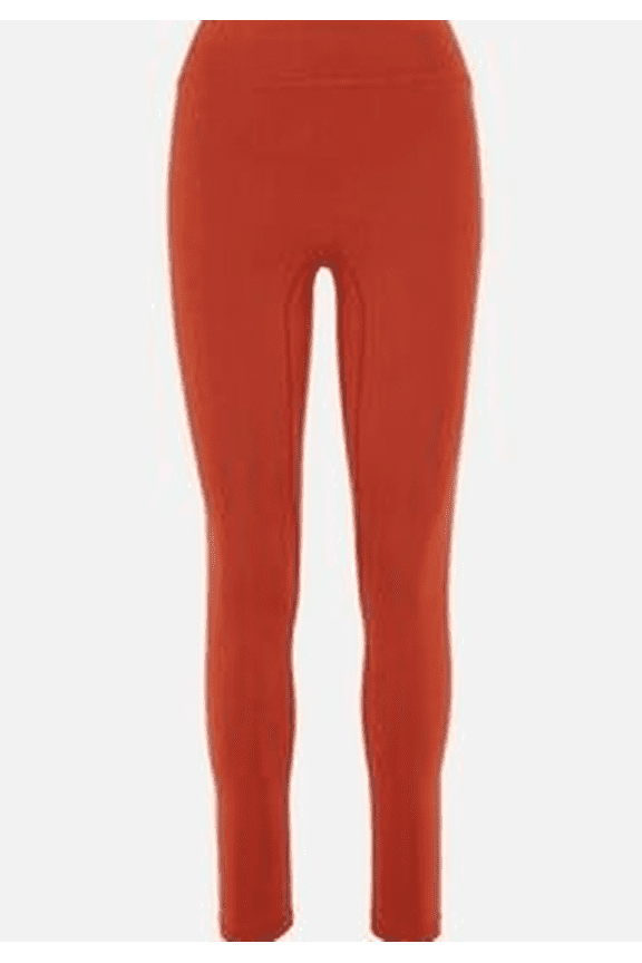 All Access Women's Orange center stage Leggings, XXS